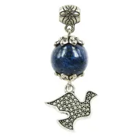 Амулет на Духовное развитие (Лазурит) и Крепкие отношения (Голубь) CK350250