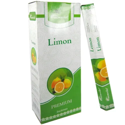 Благовония шестихгранники Aromatika Lemon ЛИМОН блок 6 штук