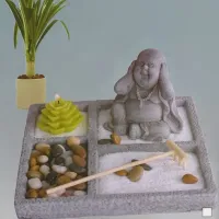 Садик Дзен Хотей, камень 18х18х10см M324-1