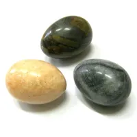 Массажер Яйцо 4,5-5см камень в ассорт. Z336