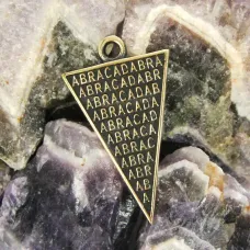 Амулет Абракадабра, бронза, 31*20мм (А 011) BV15-11