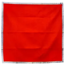 Скатерть для гадания 70х70см бархатный спандекс красная здс03