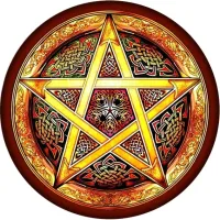 Подставка для благовоний «Пентаграмма», d=6 см, ХДФ попб14