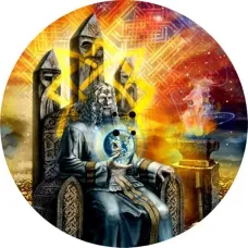 Подставка для благовоний «Сварог», d=6 см, ХДФ