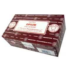 Благовония прямоугольные SATYA Opium МАК 15 грамм блок 12 штук SATYA