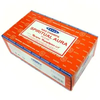 Благовония прямоугольные SATYA Spiritual Aura 15 грамм блок 12 штук SATYA