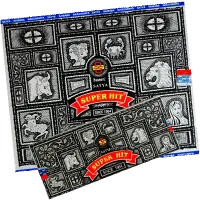 Благовония прямоугольные SATYA Super Hit СУПЕР ХИТ 100 гр. блок 6шт.