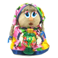 Домовица Марфа 15 см ДКР007