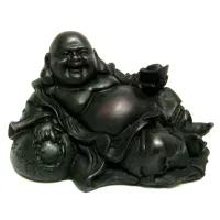 Лежащий Хотей статуэтка 12,5х7,5см пластик R344