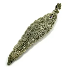 Подставка для благовоний Ом 22 см металл R421-6