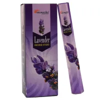 Благовония шестихгранники Aromatika Lavender ЛАВАНДА блок 6 штук