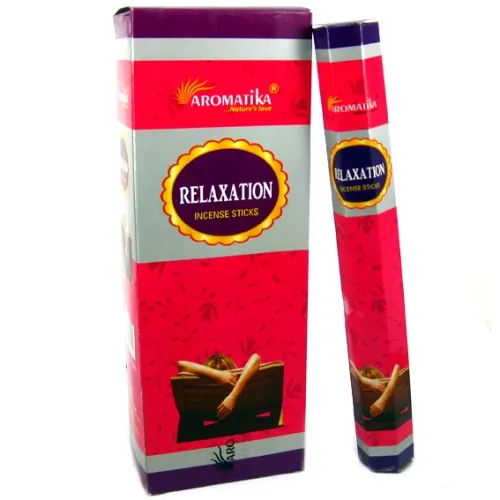 Благовония шестихгранники Aromatika Relaxation Релаксация блок 6 штук