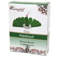 Благовония конусные масала Aromatika Vedic Patchouli Пачули