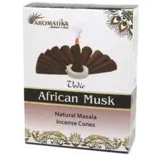 Благовония конусные масала Aromatika Vedic African Musk Африканский Муск