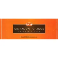 Благовония шестигранники HEM Cinnamon Orange Корица-апельсин блок 6 штук