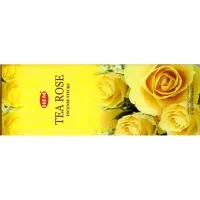 Благовония шестигранники HEM Tea Rose Чайная роза блок 6 штук