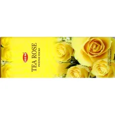 Благовония шестигранники HEM Tea Rose Чайная роза блок 6 штук