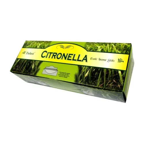 Благовония шестихгранники SARATHI Citronella Classic range ЦИТРОНЕЛЛА блок 6 штук
