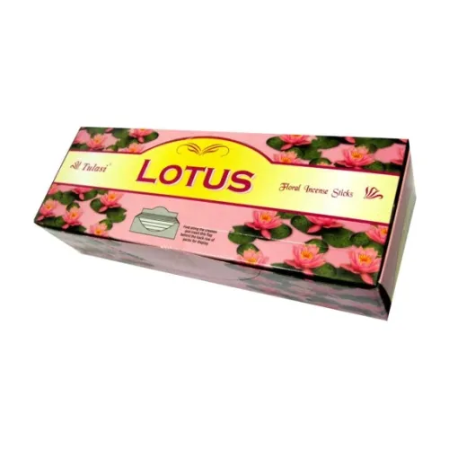 Благовония шестихгранники SARATHI Lotus Classic range ЛОТОС блок 6 штук