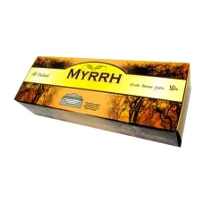 Благовония шестихгранники SARATHI Myrrh Classic range МИРРА блок 6 штук