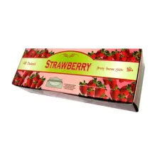 Благовония шестихгранники SARATHI Strawberry Classic range КЛУБНИКА блок 6 штук
