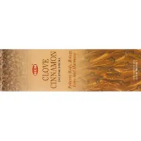 Благовония четырехгранники HEM Clove Cinnamon Гвоздика - Корица блок 25 шт