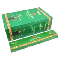 Благовония масала Vedic Masala Call Money ПРИВЛЕЧЕНИЕ ДЕНЕГ 15 грамм блок 12 штук