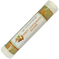 Благовония безосновные Himalayan Arts White Sandalwood Белое Сандаловое Дерево безосновные благовония, 20 см, 60 гр 28-30 палочек HiA-21