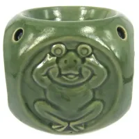 Аромалампа Лягушка 8 см, керамика N304-3