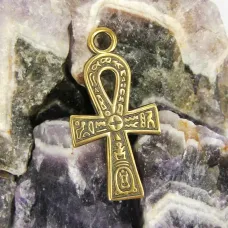 Амулет Крест жизни, бронза, 36*19мм (А 003) BV15-03