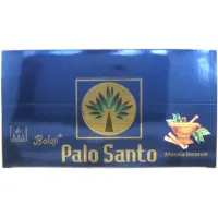 Благовония прямоугольные Balaji Palo Santo Пало Санто 15 грамм блок 12 штук