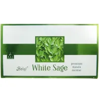 Благовония прямоугольные Balaji White Sage Белый Шалфей 15 грамм блок 12 штук