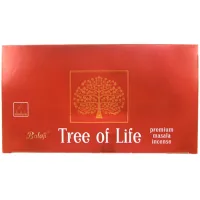 Благовония прямоугольные Balaji Tree of Life Древо жизни 15 грамм блок 12 штук
