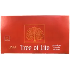 Благовония прямоугольные Balaji Tree of Life Древо жизни 15 грамм блок 12 штук