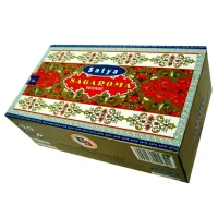 Благовония прямоугольные SATYA Sagaroma САГАРОМА 15 грамм блок 12 штук