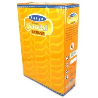 Благовония прямоугольные SATYA Super Sandal СУПЕР САНДАЛ 18 грамм блок 12 штук