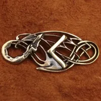 Браслет Рунический № 06 Кеназ, бронза, 30*12мм (БА 006) BV03-06