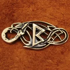 Браслет Рунический № 18 Беркана, бронза, 30*12мм (БА 018) BV03-18