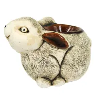 Аромалампа «Заяц», керамика 10х15 см N506-33