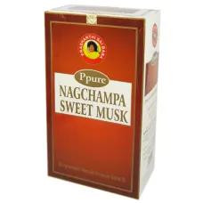 Благовония прямоугольные PPURE Sweet Musk Сладкий Мускус 15 грамм блок 12 штук