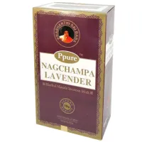 Благовония прямоугольные PPURE Lavender Лаванда 15 грамм блок 12 штук