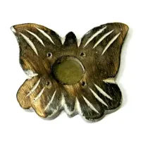 Подставка для благовоний и конусы 8 см Бабочка R294-3