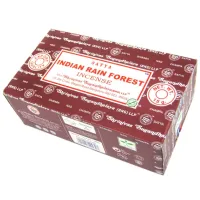 Благовония прямоугольные SATYA Indian Rain Forest Индийский тропический лес 15 грамм блок 12 штук