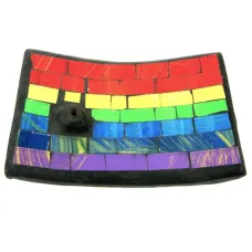 Подставка для благовоний 8х12 см керамика, стекло IN0308