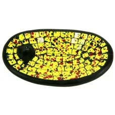 Подставка для благовоний Овал 13х21см керамика, стекло IN0317