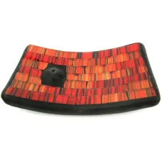 Подставка для благовоний 12х8см керамика, стекло