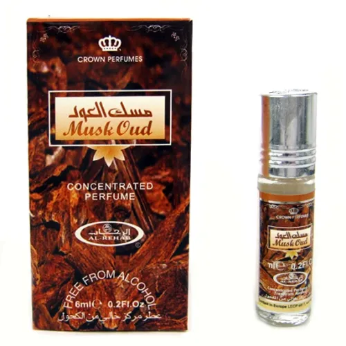 Арабское парфюмерное масло Al Rehab Муск Уд (Musk oud), 6 мл G11-0119