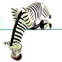 Зебра фигурка 18х5 см, дерево IN0124