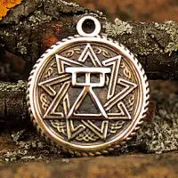 Амулет № 01, Чертог Девы, бронза, 27*31мм (СЧ 001) BV06-01