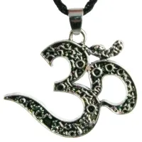 Амулет Ом 33х40мм, металл A121-15